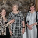 Bridie Graham and Elma McCulloch, runners up in the Pairs, accepting the Scougal Vase from Laurie McKerrow Bridie Graham and Elma McCulloch, runners up in the Pairs, accepting the Scougal Vase from Laurie McKerrow