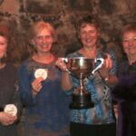 Winners of the Thistle Cup: Maggie Saunderson, Caroline Liddle, Susan Scougal (skip) and Jeanne Dean Winners of the Thistle Cup: Maggie Saunderson, Caroline Liddle, Susan Scougal (skip) and Jeanne Dean