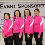 Over 40's Bonspiel Runners Up: Jackie Lockhart, Christine Cannon, Margaret Richardson, Isobel Hannen.