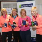 Over 40's Bonspiel 3rd Place: Susan Kesley, Fran Stretton, Vicky Gumley, Morna Aitken.