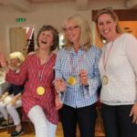Bridie Graham, Gill Roberts, Christine Taylor